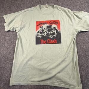 The Clash London Calling Graphic T-Shirt XL #1211